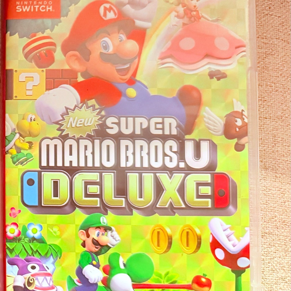 Nintendo Super Mario Bros. U Deluxe - Red, Green, Blue